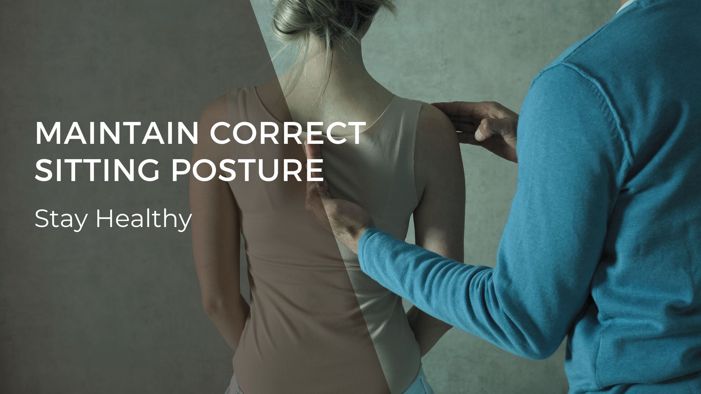Sitting while maintaing a Correct Posture - napEazy