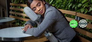 Rest Better with napEazy Travel Pillow anywhere you go - Desk nap